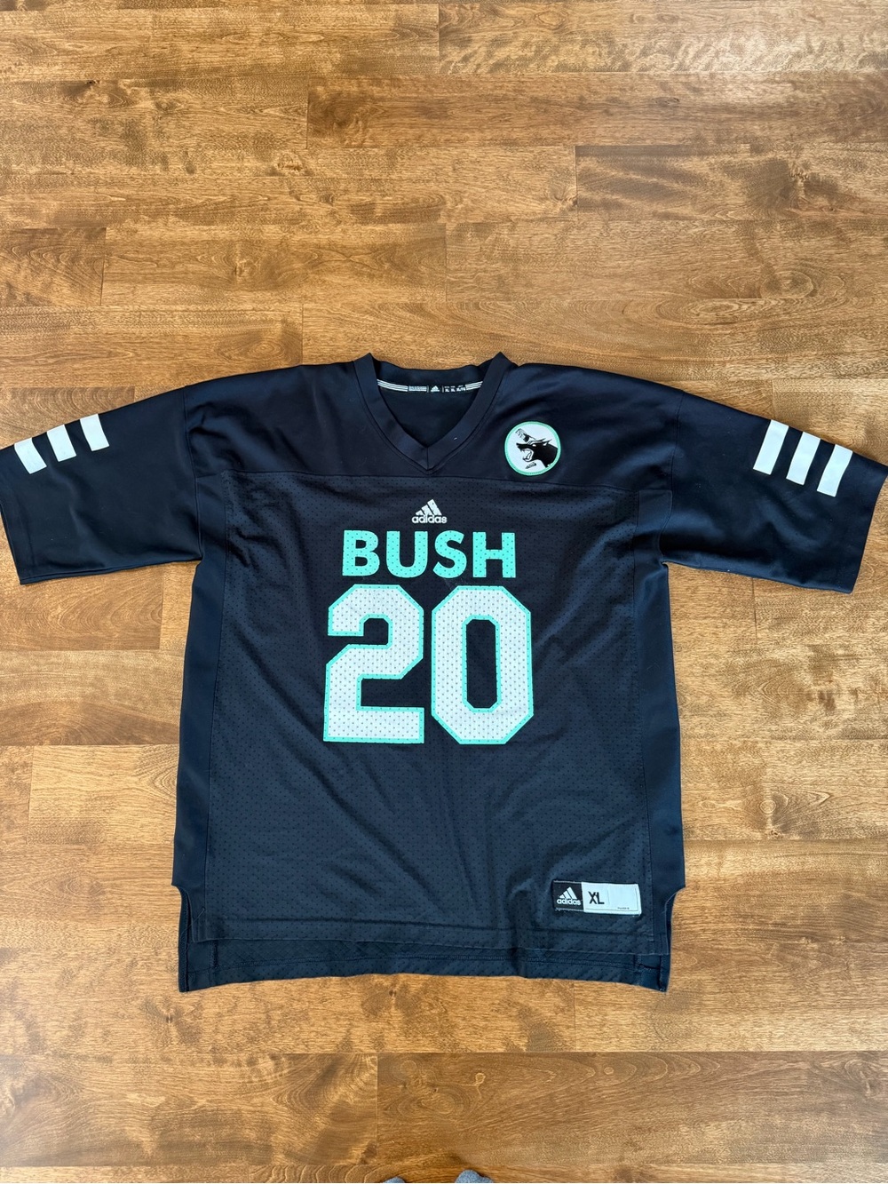 Adidas Snoop Dogg Bush 20 Football Jersey Black Size XL Hip Hop